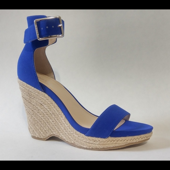 Calvin Klein Shoes - Calvin Klein | Nisse Suede Platform Wedge NIB